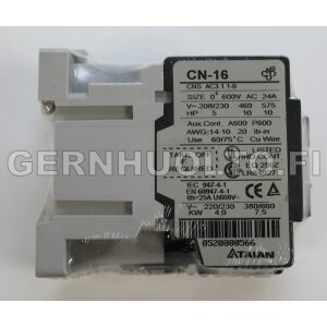 (11) Sähkökontaktori CN-16 24V 24A (DAA0526)